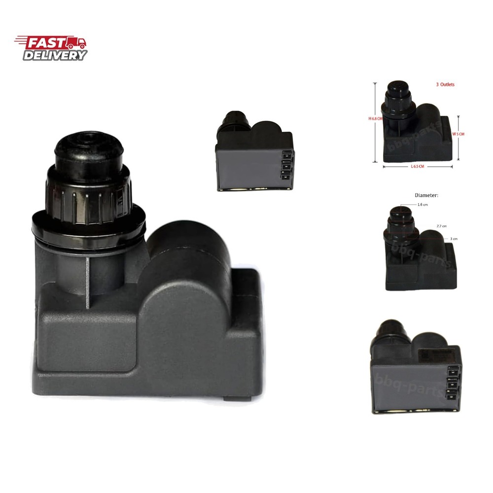 Spark Generator 3 Outlets Universal AA Battery Push Button Electronic Ignitor…