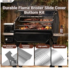 Flame Broiler Slide Cover Bottom Kit Replace for Pit Boss 1600 Series *scratches