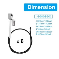 Moasker Grill Igniter Kit For Home Depot Nexgril 720-0882A 720-0896B 720-0896E