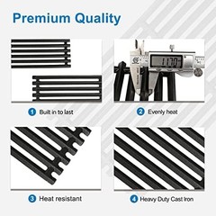 17″ Cast Iron Grill Grates for Charbroil Commercial Infrared 463355220 463242…
