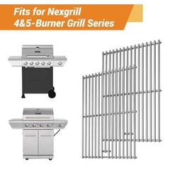 2 PCS 17 Inch Stainless Steel Cooking Grates For Nexgrill 7200830H 7200830D