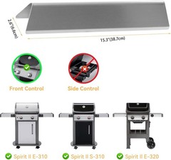 7636 Stainless Flavorizer Bars for Weber Spirit II 300 Series E310 E330