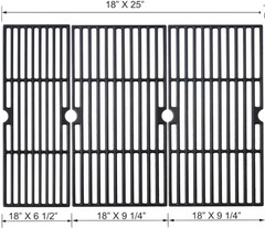 For Charbroil Performance 4-Burner Grill – 3-Piece Grate Plus Pieces as Shown