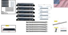 DG132 Gas Grill Parts Kit for Brinkmann 810-1575-W – Heavy Duty Stainless Steel
