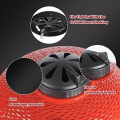 Charcoal Kamado Cast Aluminum Top Vent for Vision Grill