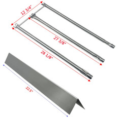 Parts Kit Replacement For Weber Genesis Silver Gold Grill Burner Heat Plate
