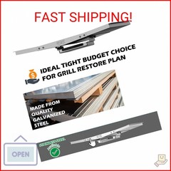 CaptainGrill Grease Tray with Catch Pan – Dyna Glo Grill Replacement Parts, Univ