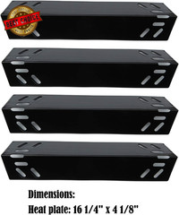 Parts DP113 (4-Pack) Porcelain Steel Heat Plates Replacement for Kenmore 119.161