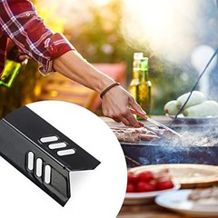 Grill Heat Plates Grill Burner Covers for Backyard Grill BY14 Porcelain Steel