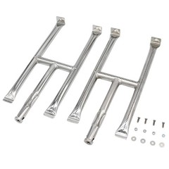 Burner Tube Set and 5011 Hard Cover Top Lid with Wind Guard for Blackstone 22…