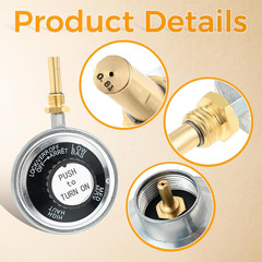 Gas Grill Regulator Control Valve 205-REG for Masterbuilt Smoke Hollow 205 FM205