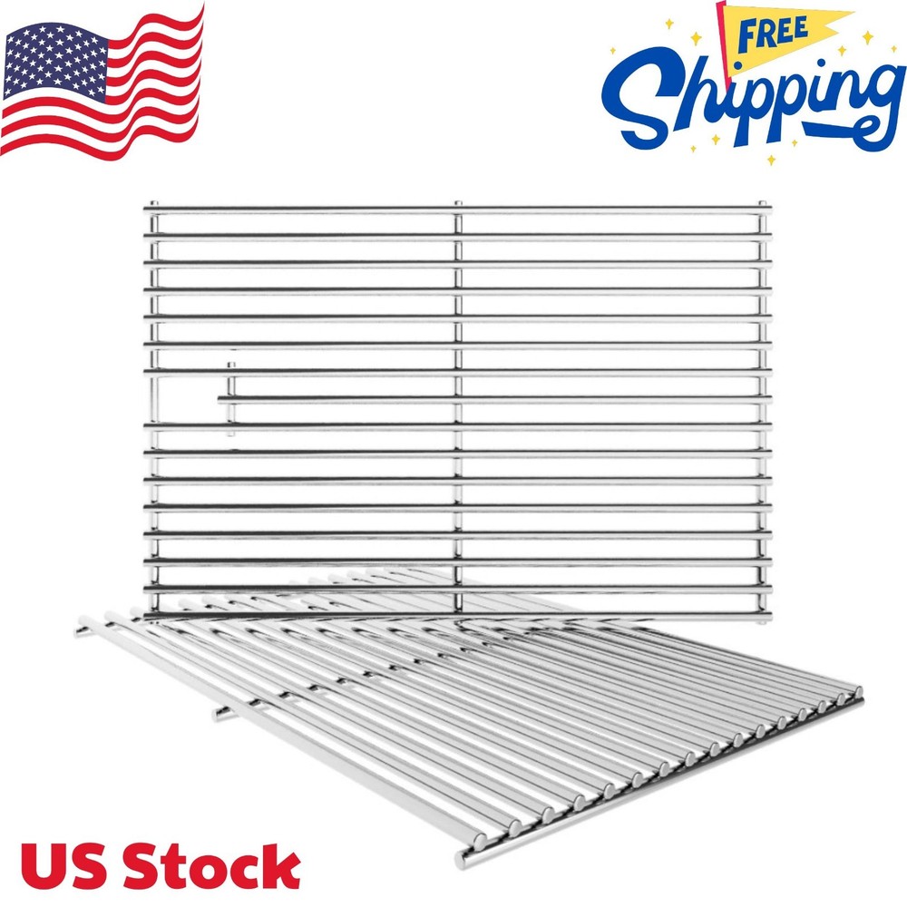 17/17.5/19.5 Inch Stainless Steel Cooking Grill Grates, Nexgrill Replacement Par