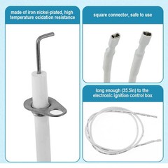5 PCS Universal Grill Igniter Wire Kit Ceramic Electrode Replacement Parts