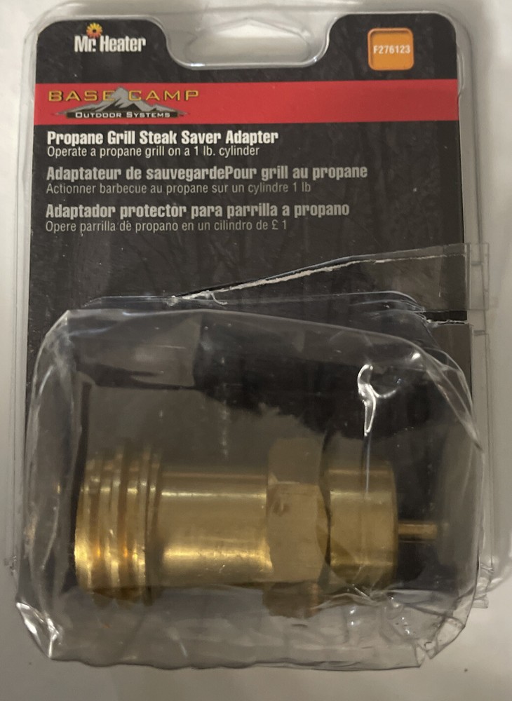 Mr. Heater Propane Grill Steak Saver Adapter #F 276123-NEW-SHIPS WITHIN 24 HOURS