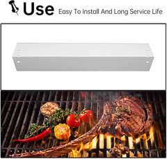 BBQ Heat Plates And Grill Hanger Brackets 18 15/16″ for Chargriller King Griller