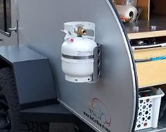 5 Lb Pound Steel Propane Tank Cylinder OPD Valve and Built-in Gauge Refillable