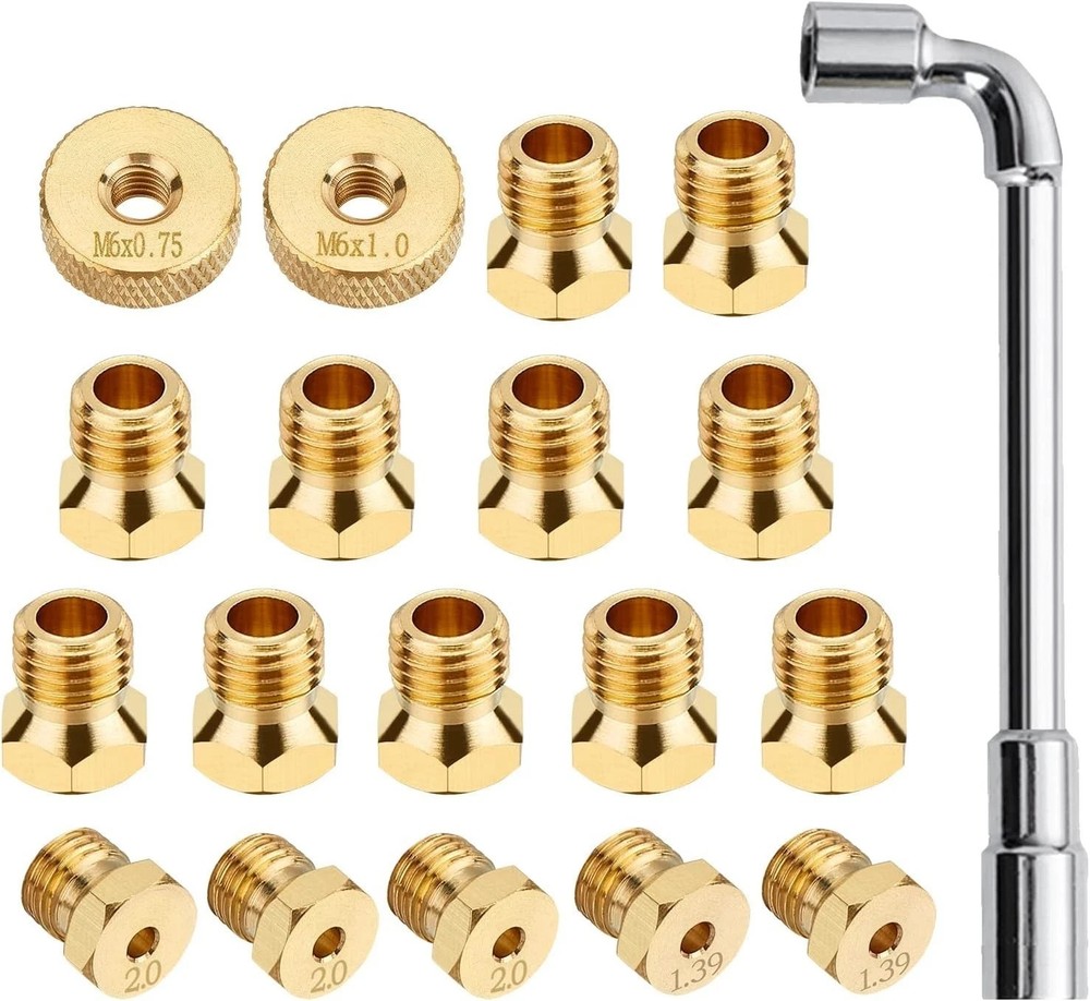 Natural Gas Nozzle Orifice Conversion Kit for Propane to Natural Gas Grill Parts