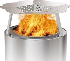 Heat Deflector Solo Stove Bonfire 19.5” Upgraded 304 Stainless Steel Portable