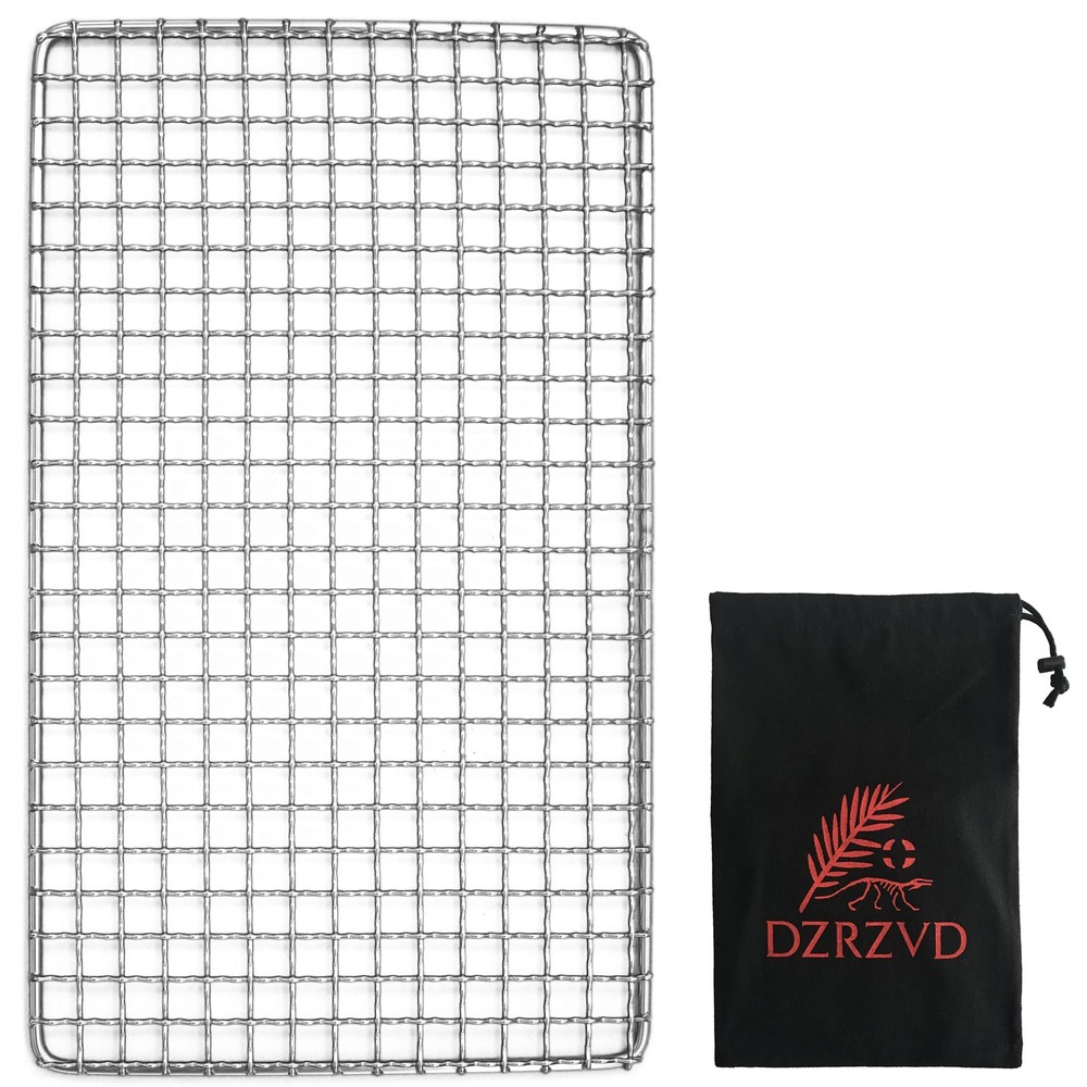 -The Bushcraft Backpacker’s Grill Grate – Welded Stainless Steel Mesh (Upgrad…