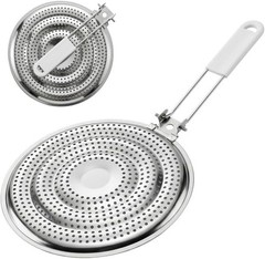 Removable Handle Stainless Steel Heat Diffuser – Ideal for Simmering & Cooking