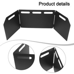 Windproof Plate for Camping Stoves Energy Efficient Design for Outdoor Cooking