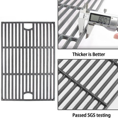 17 Inch Cast Iron Grill Grates Replacement for Pit Boss Memphis Ultimate 4 in 1