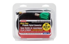 Camco 20 Inch Propane Pigtail Hose Connector For Rv Trailer 200000 Btu Rating