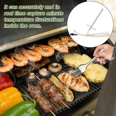 6pcs RTD Temperature Probe for Z-Grill 700 Series, Pellet Grill – Split RTD M…