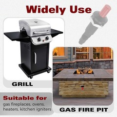 Piezo Igniter with Spark Ignition, Propane Push Button Piezo Igniter Kit