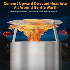 Heat Deflector for Solo Stove Bonfire, 19.5″ Solo Stove Bonfire Accessories