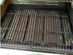 Grill Grates BBQ Grate Grid 19×25 2pcs Porcelain Coated Cast Iron Replacement