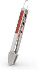 Current® Grill Tongs, 15.4″ Stainless Steel with Locking, Heat-Resistant, Heavy
