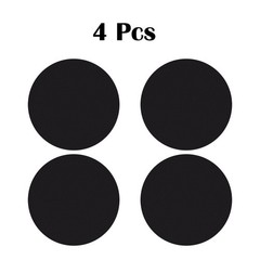Round Grill Mats Set of 4 Perfectly Designed for Easy Cooking on For gas Grills
