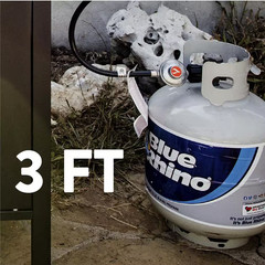 3 Ft. Propane Regulator and Hose