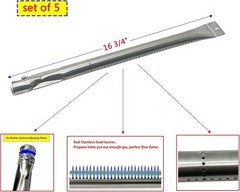 DG194 Replacement Parts Kit for Master Forge 5 Burner Gas Grill, Stainless Steel
