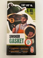 Big Green Egg Gasket Replacement – L-XL size – 2 packs x 8′ – Gasket 7/8″ x 1/8″
