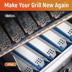 Grill Heat Plate Replacement Parts for Nexgrill 5 Burner 720-0888, 720-0888N