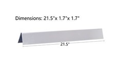 GasSaf 21.5″ Flavorizer Bars Replace for Weber 7534, Genesis Silver A, Spirit…