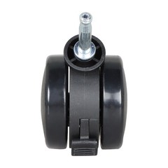 2 Set Caster Wheel 2.33In Black For Genesis Summit Silver Spirit Gas Grills
