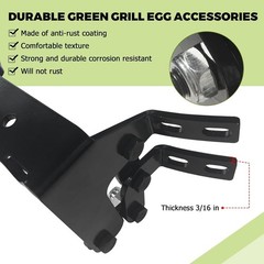 Heavy-Duty Replacement Hinge Set for Large Green Egg – Includes Springs & Screws