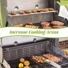 Warming Rack for Weber 66044 Genesis II 300 Series Gas Grill Replacement