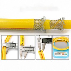 Reinforced Braided Hose PVC With Steel Wire For Air, Gas, Water Heater Lpg Hoses