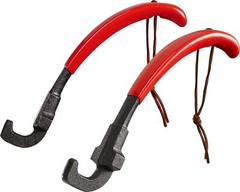 2 Pack Cast Iron Grill Grate Lifter Tools Universal Grate Grippers for Grills
