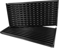 Durable 17″ Porcelain Emitter Grates for Charbroil Performance Grills – 2-Pack