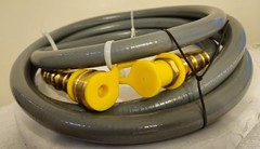 Natural Gas Conversion 3/4″ Outdoor Gas Hose w/ Brass Quick Connect-NEW