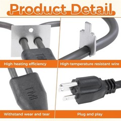 116-7000-0 Electric Heating Element Fit Brinkmann Gourmet Electric 810-7080-K