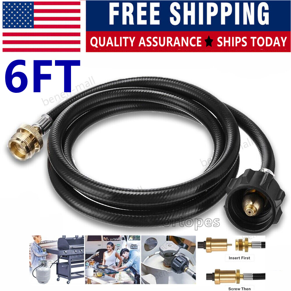 Propane Adapter Hose LP Tank 1lb to 20lb Converter QCC1 For Mr. Heater Big Buddy