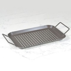 BBQ Pan Set BBQ Accessories Carbon Steel Material Compact Size Non-stick Coating