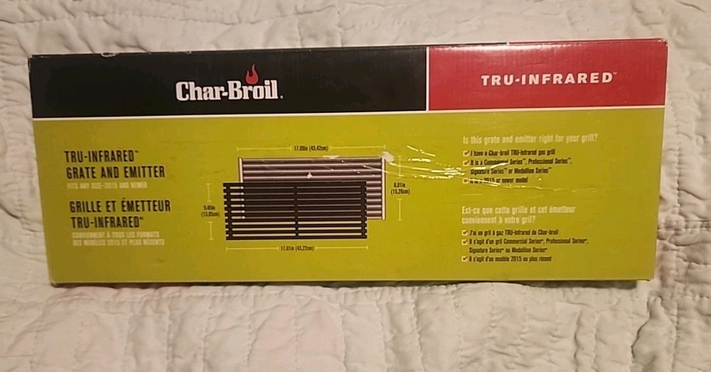 Bar-B-Que BBQ Char-Broil 7527 Tru-Infrared Cooking Emitter ONLY 2015+ 1123