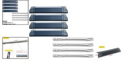 Replacement 14 5/8 inch Gas Grill Burners for Sunbeam Nexgrill Grill Master